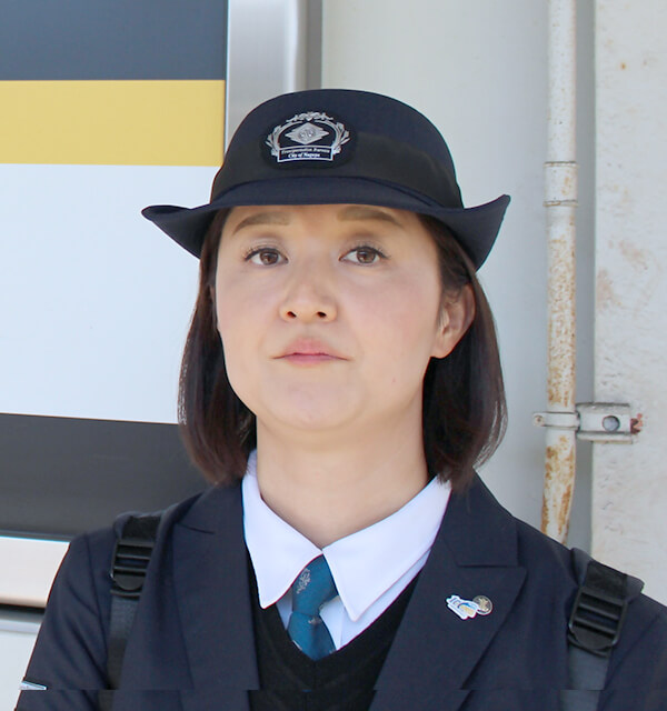 地下鉄運転士の写真