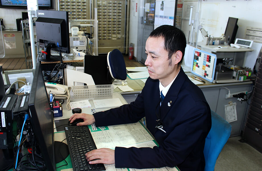 バス助役の写真