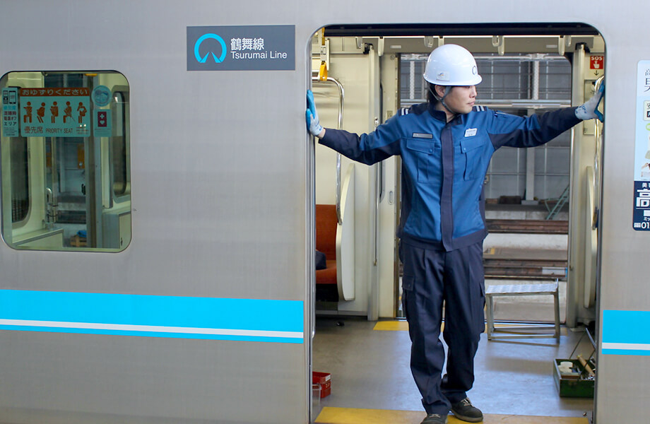 技術員（電車車両工場）の写真