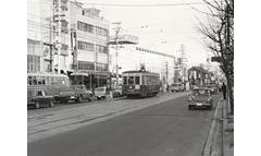 車道付近の風景と1603号車