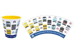 【完売】名古屋市交通局オリジナル「電車柄メラミンカップ」