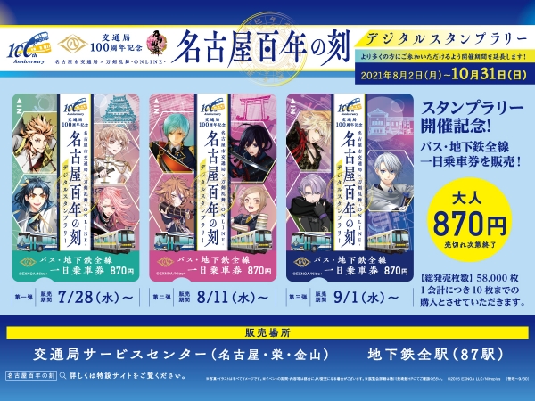 バス・地下鉄全線一日乗車券