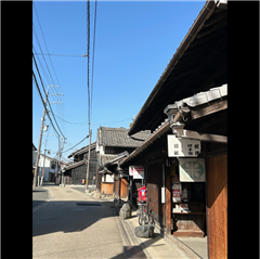 中小田井町並み保存地区で撮影された最優秀賞受賞作品